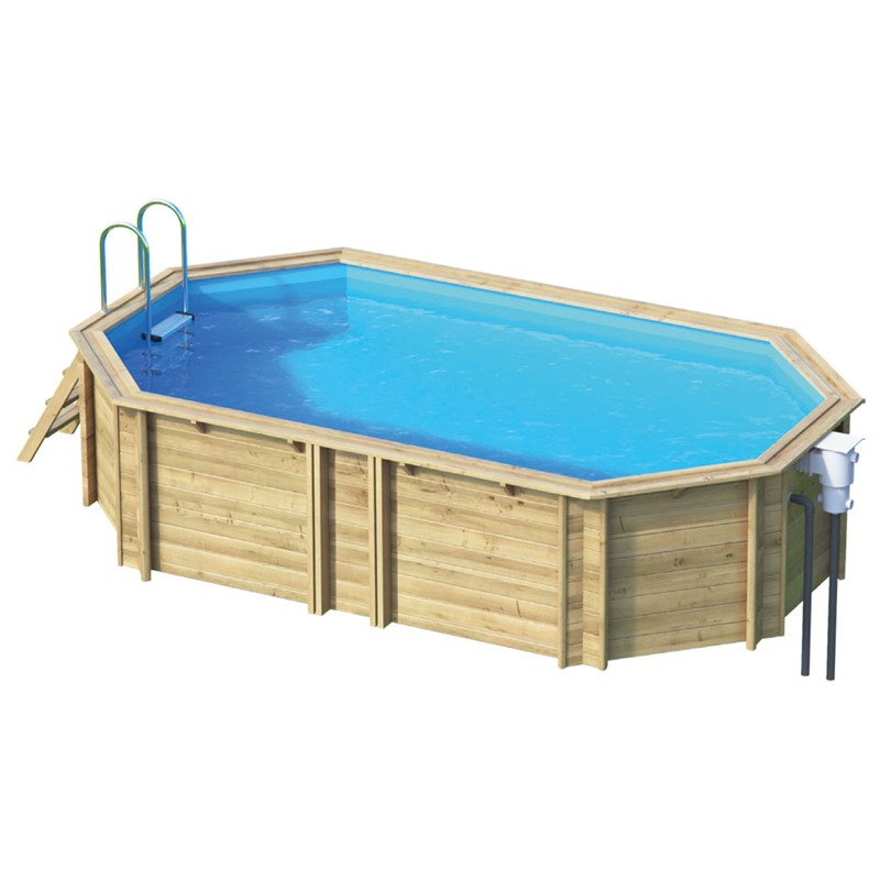 Piscina In Legno Weva Octo 640 Euraqua